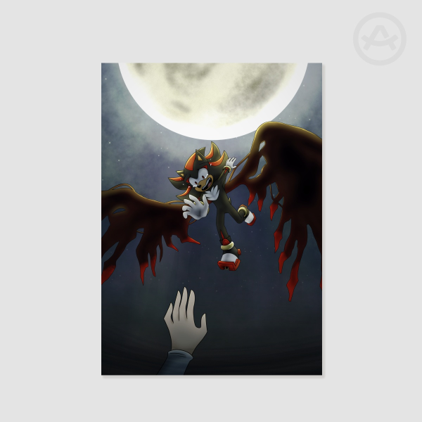 Doom Wings Shadow Losing Maria Poster