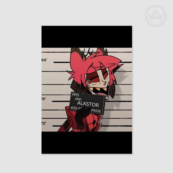 Alastor Mugshot Poster