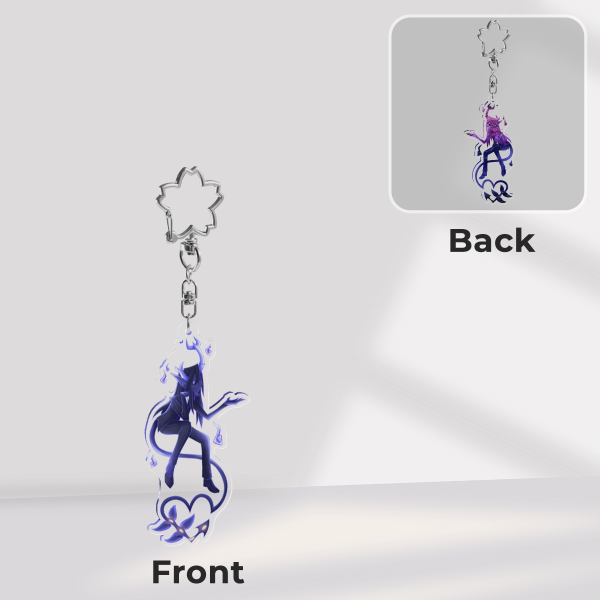 Nox || OC || Clear Acrylic Keychains