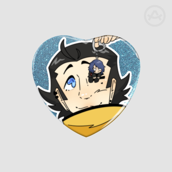 Ryomina Heart Badge