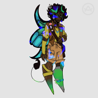 Fairy OC Spirit - Sticker.