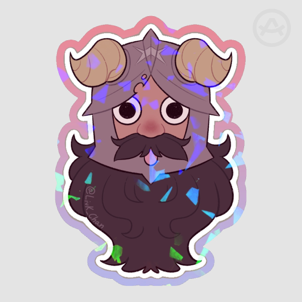 Senshi Colored Edge Die Cut Stickers