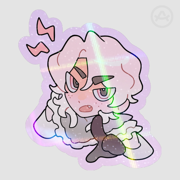 Maison angry sticker