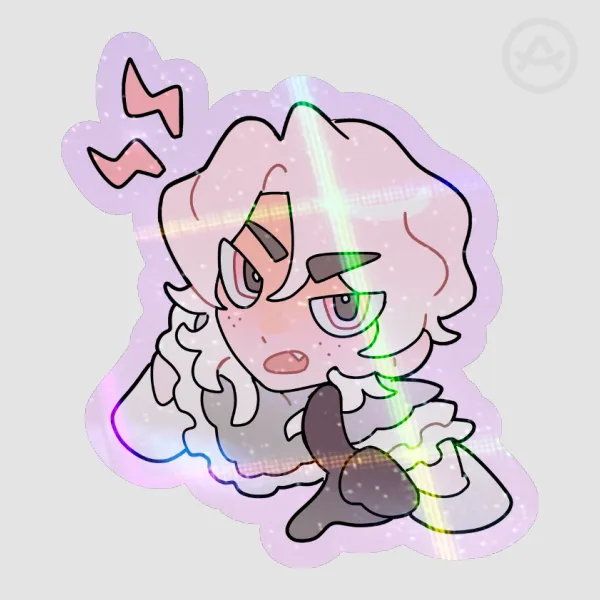 Maison angry sticker