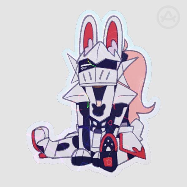 Topiary Series: Polite Bunny [STICKER]