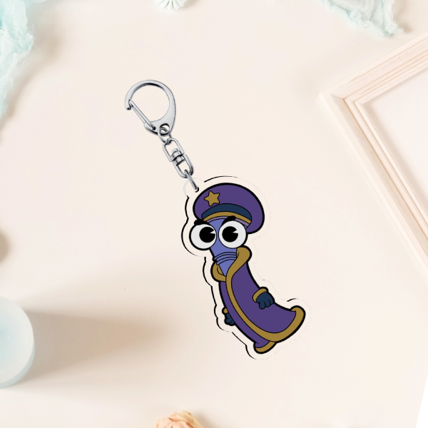 Evil Kinger Acrylic Keychain