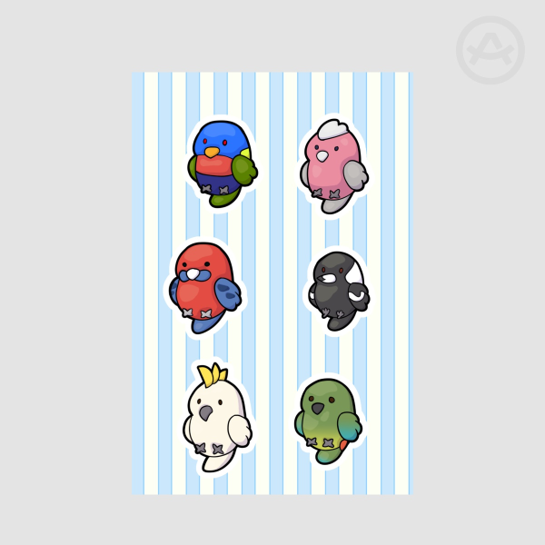 Birdy Stickers