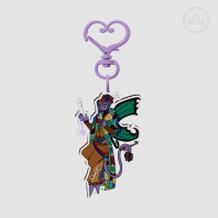 Fairy OC Quilt! - Keychain