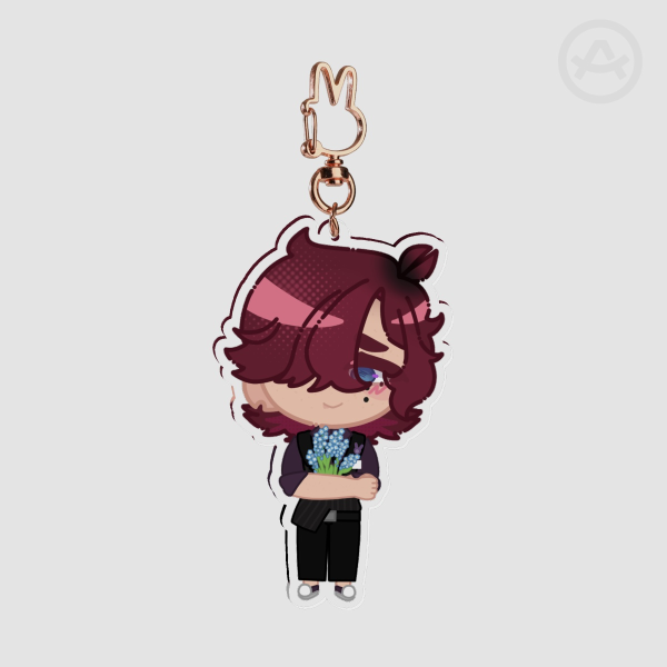 Felix Flower Keychain