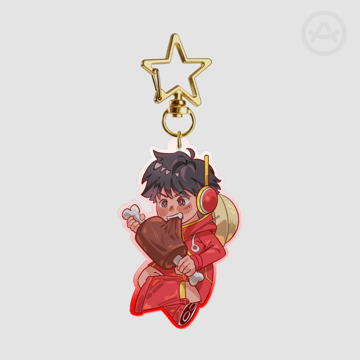 Luffy One Piece Egghead Acrylic Keychain Fanmerch