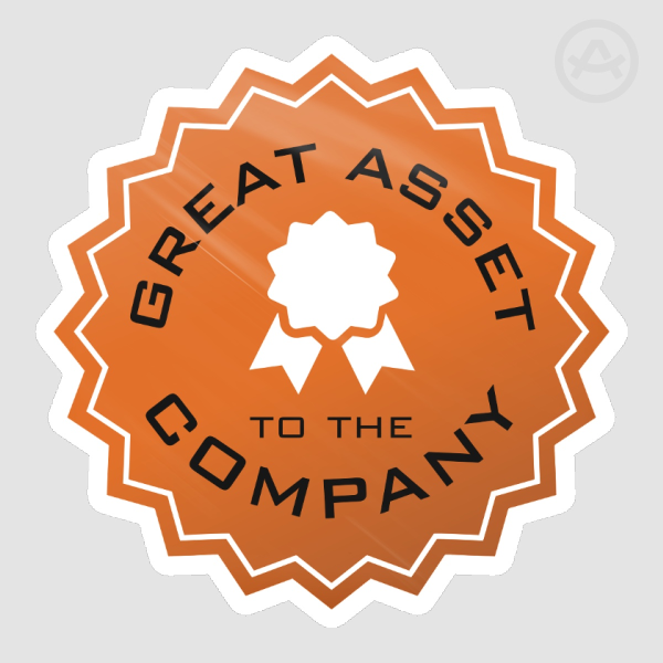 Great Asset - Lethal Company-Inspired Sticker