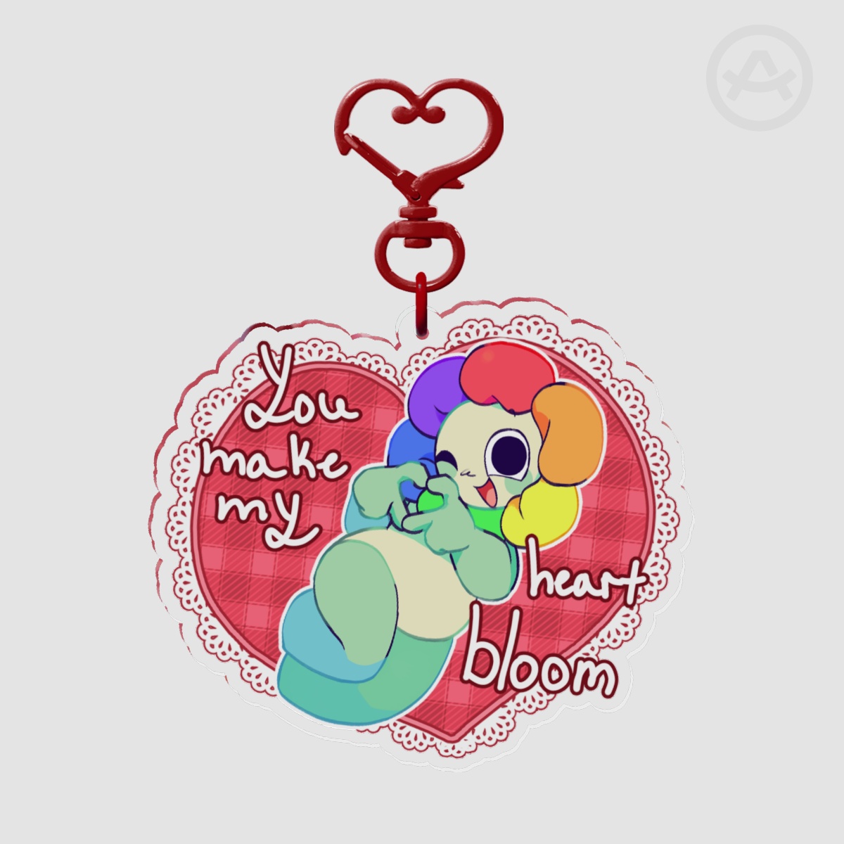 Dandy's World Dandy Valentine Day Keychain