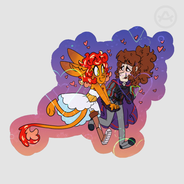 Hallowsvele Walkin' - Die Cut Sticker