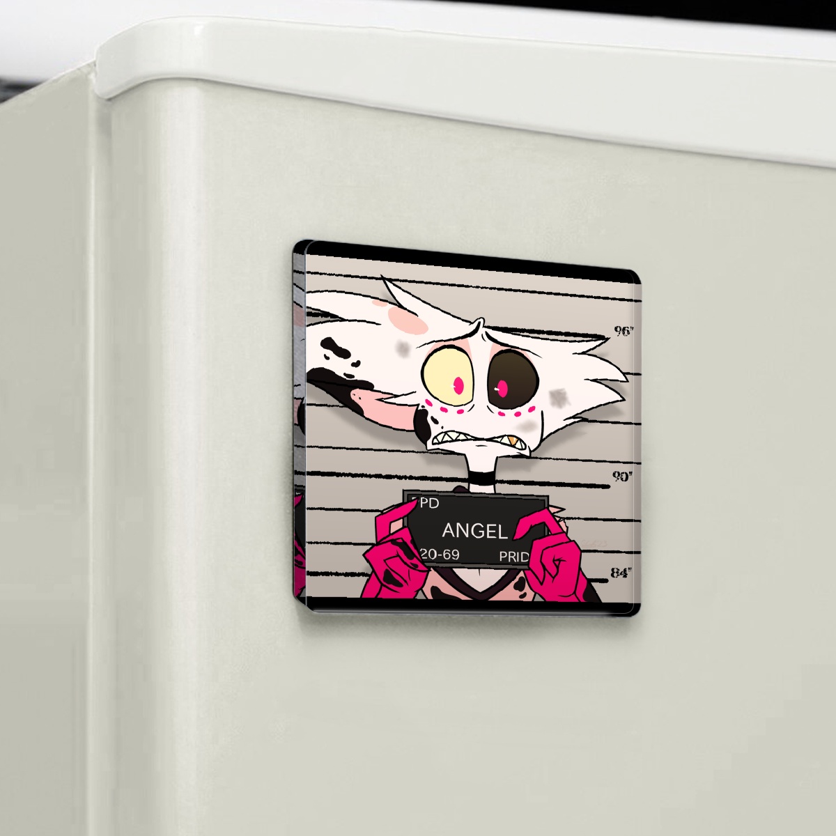 Angel Dust Mugshot Fridge Magnet