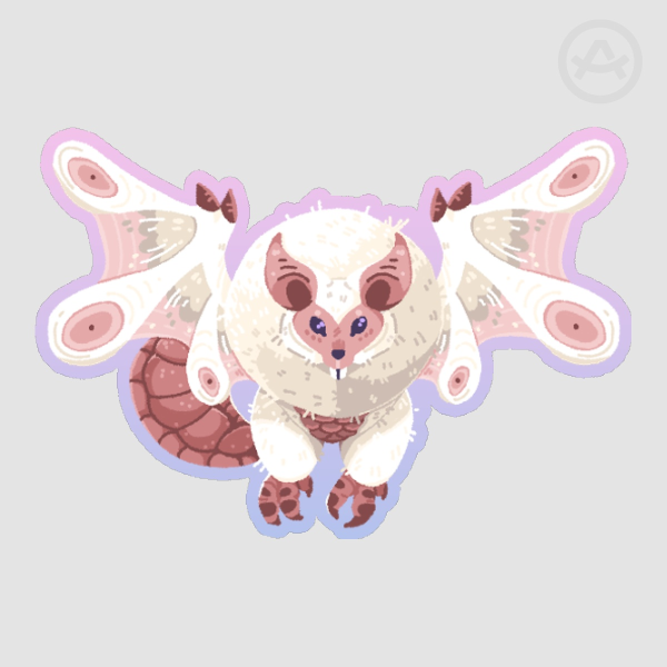 Paolumu (Colored Edge Die Cut Stickers)