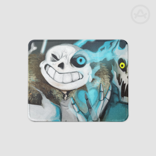 Bad Time - Square Mouse Pad