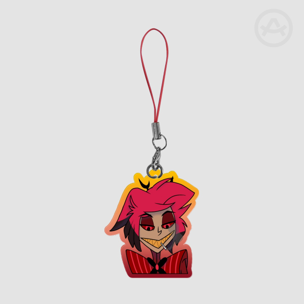 High AF Alastor Phone Charm