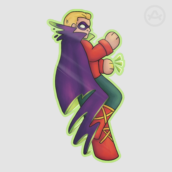 Alan Scott Green Lantern Sticker