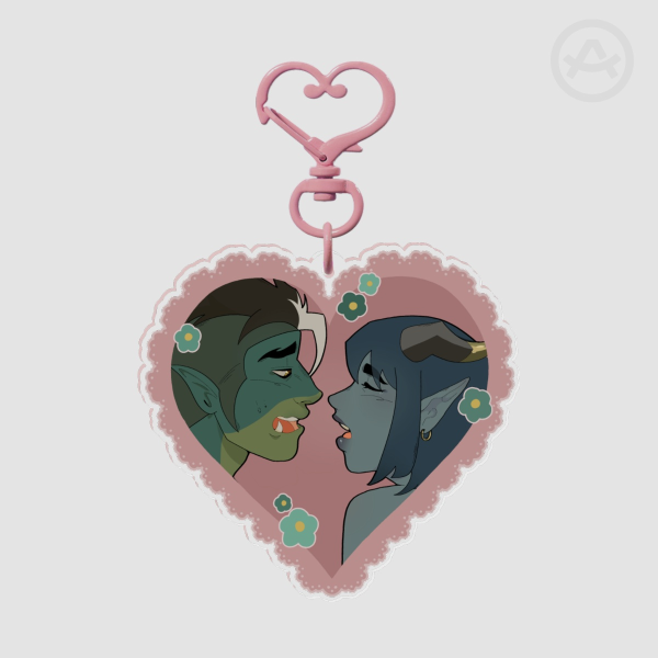 Jester and Fjord Keychains