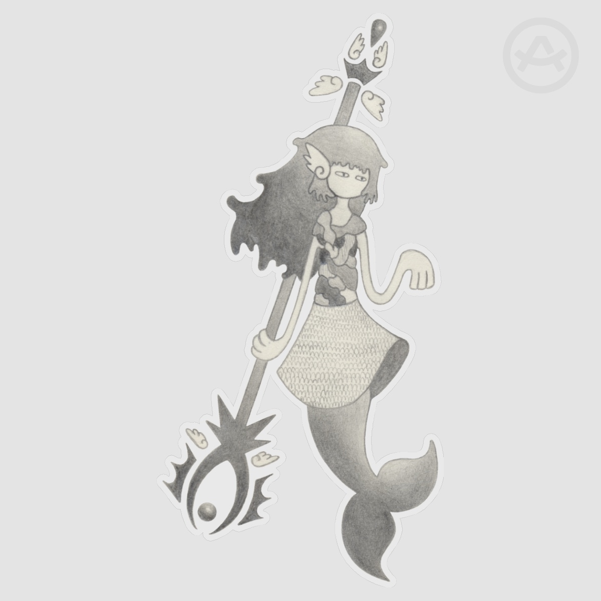"Guardianess" Clear Sticker