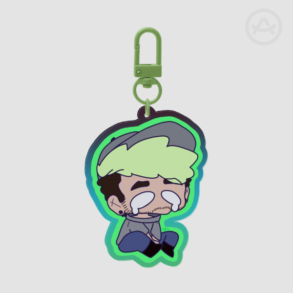 Sad Dad Chase Brody Acrylic Keychain