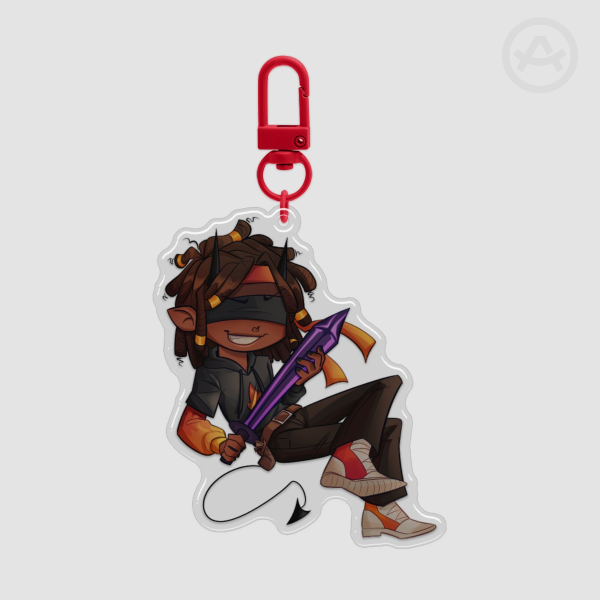 FlameFrags keychain