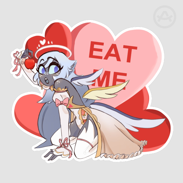 "Eat Me" Emily Valentine Sticker VER. A