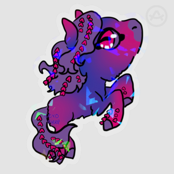 Bi Kelpie Sticker