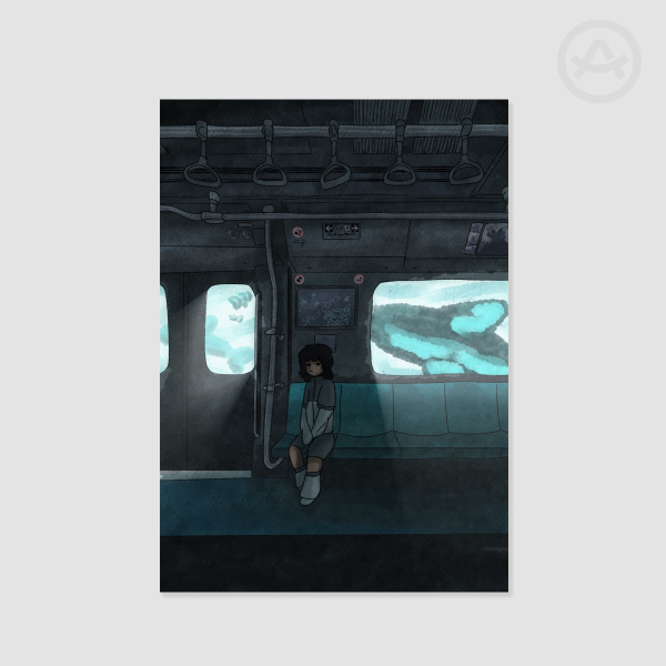 moon Poster Printing  vers 1