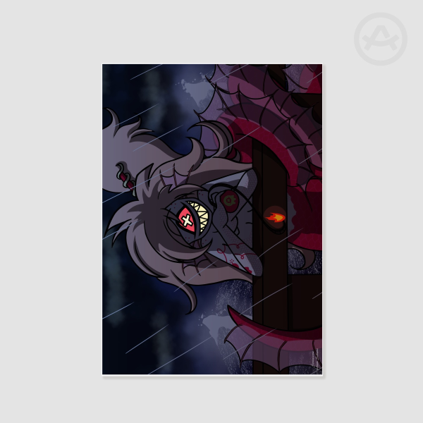 Sea Serpent Cherri Poster