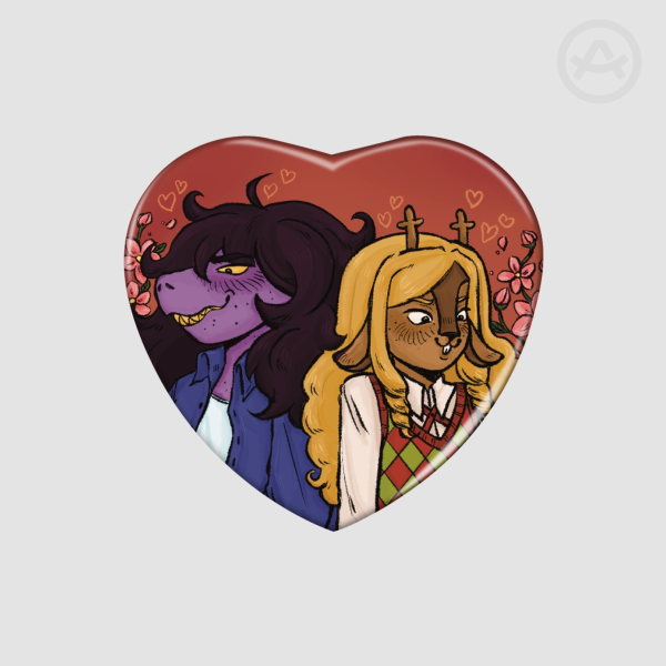 Suselle Heart Badge