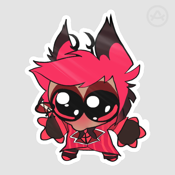 Hazbin Hotel Alastor Goober Sticker