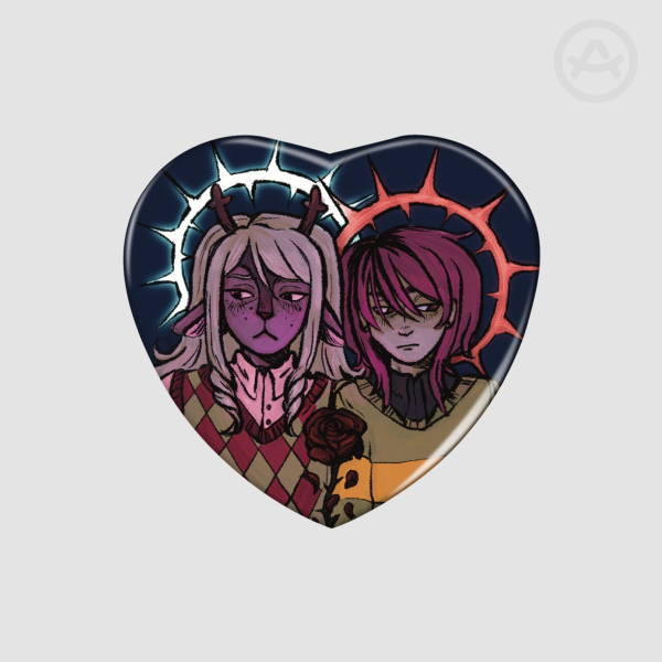 Kriselle Heart Badge