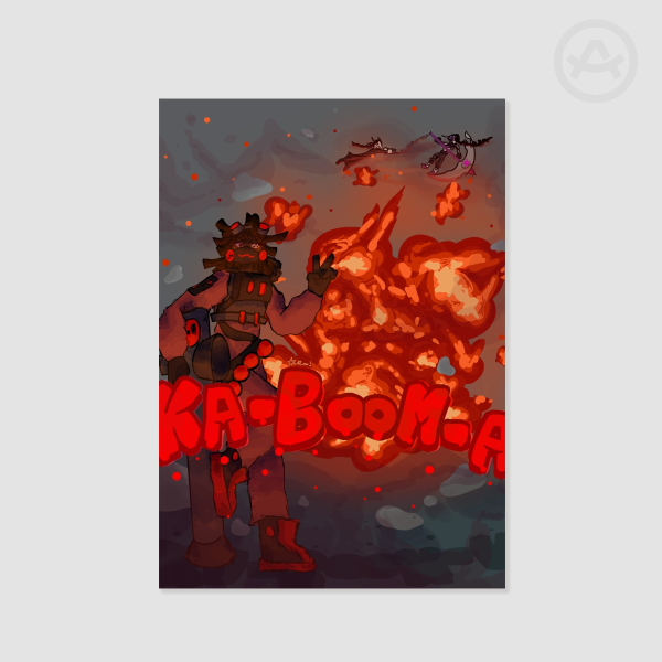 KaBOOMa print