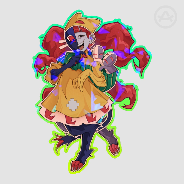 taski maiden holographic sticker [ ENA : DREAM BBQ ]