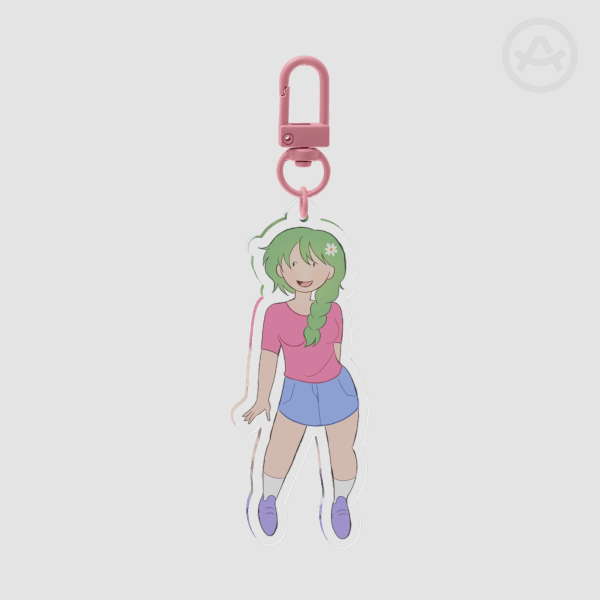 Fennel pink Keychain