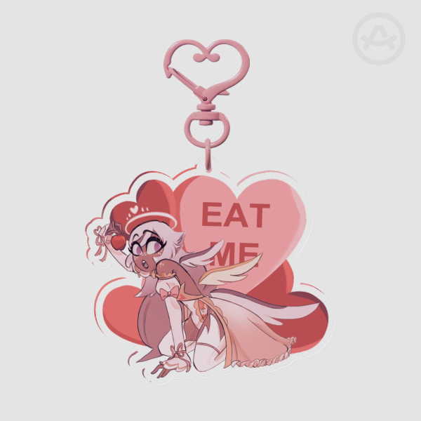 "Eat Me" Emily Valentine Keychain VER. B