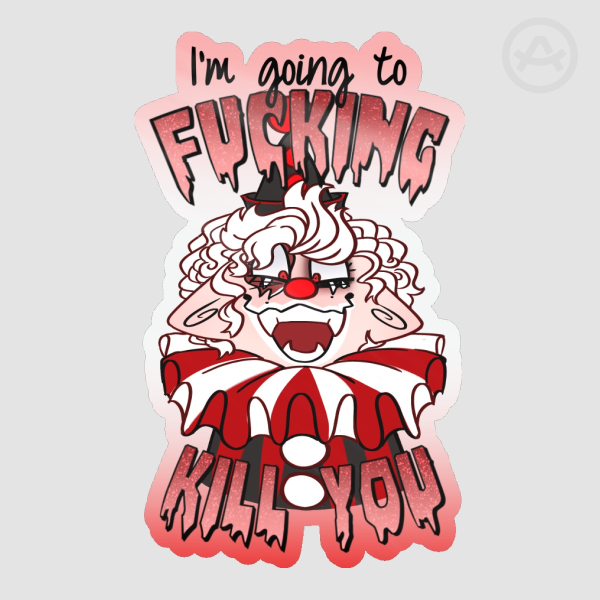 Astarion Clown Sticker