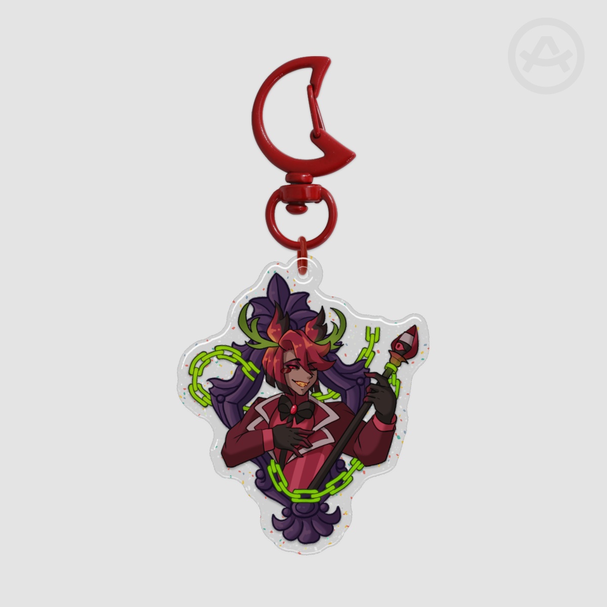 Alastor Painting-style Charm