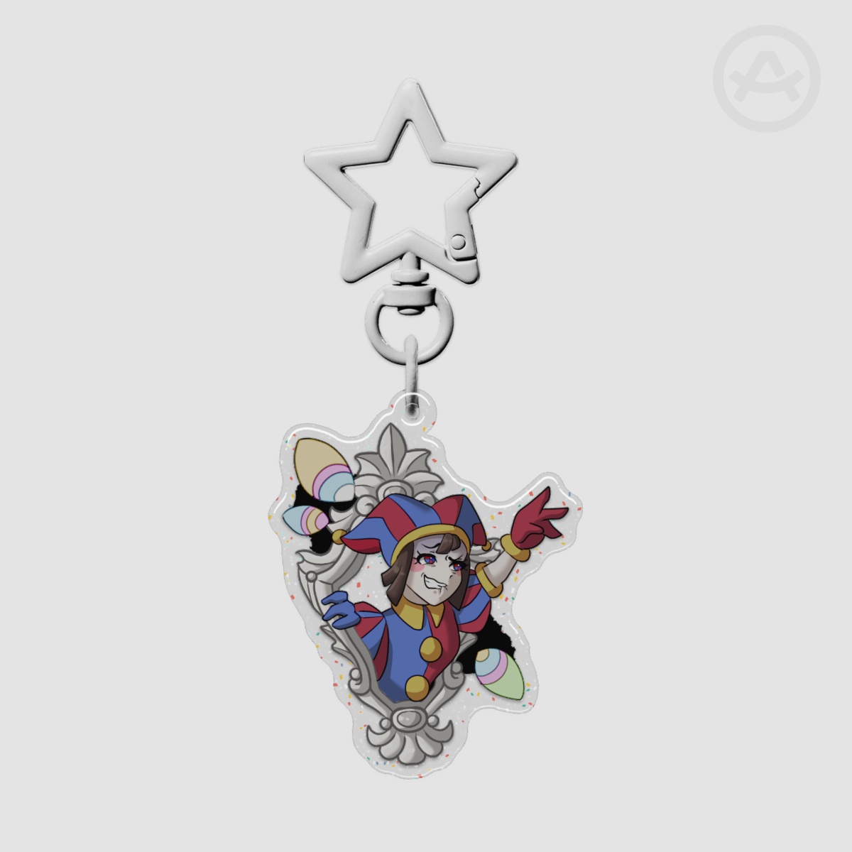 Pomni Painting-style Charm