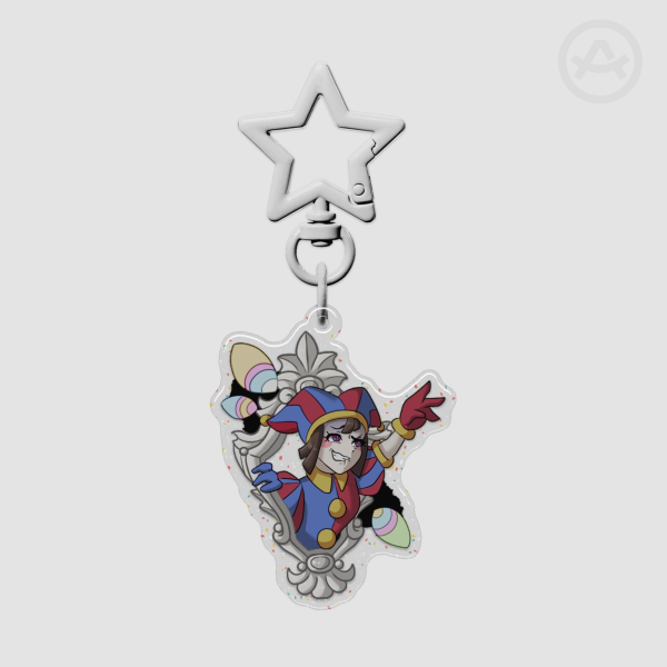 Pomni Painting-style Charm