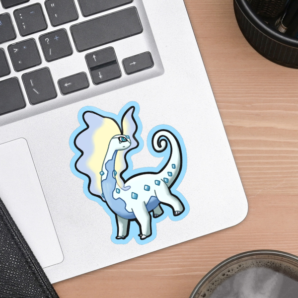 Shiny Aurorus Die-Cut Sticker