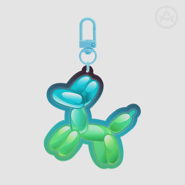 Frutiger Aero Balloon Dog