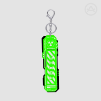 Cyberpunk Keychain >TOXIC<
