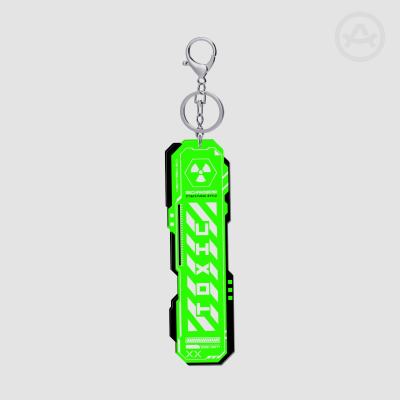 Cyberpunk Keychain >TOXIC<