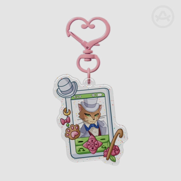 The Baron Y2K Phone Charm