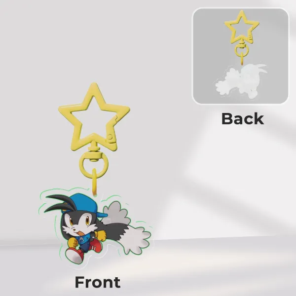 [Klonoa] yoohoo! - Clear Acrylic Keychain