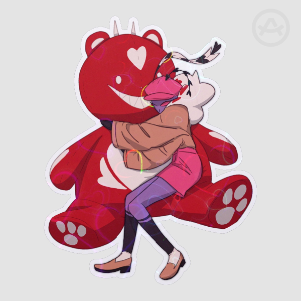 Valentino Valentine's Day Sticker