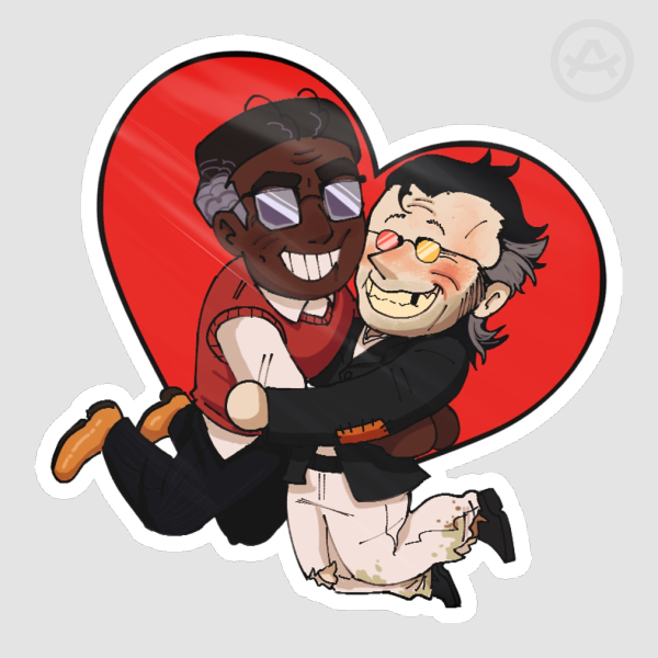 Spamtenna Reunion Valentine's Sticker