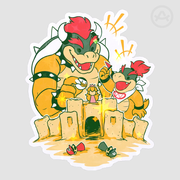 Castle Plannin Die Cut Stickers